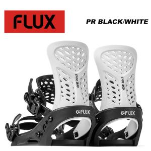 FLUX フラックス スノーボード ビンディング PR BLACK/WHITE 23-24 モデル｜fusosports