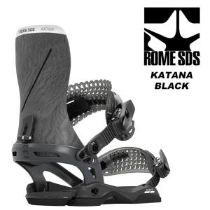 ROME ローム スノーボード ビンディング KATANA BLACK 23-24 モデル｜fusosports