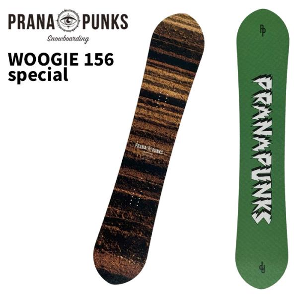 PRANA PUNKS プラナパンクス スノーボード 板 WOOGIE 156 special 24...