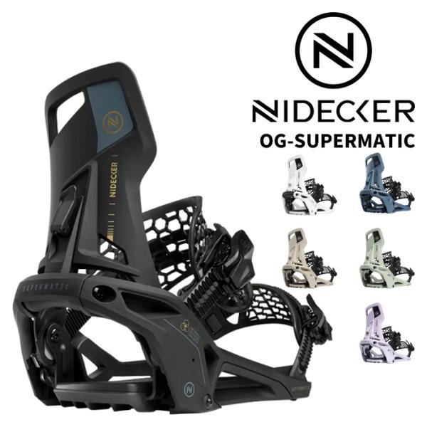 NIDECKER ナイデッカー スノーボード ビンディング OG-SUPERMATIC DROPIN...