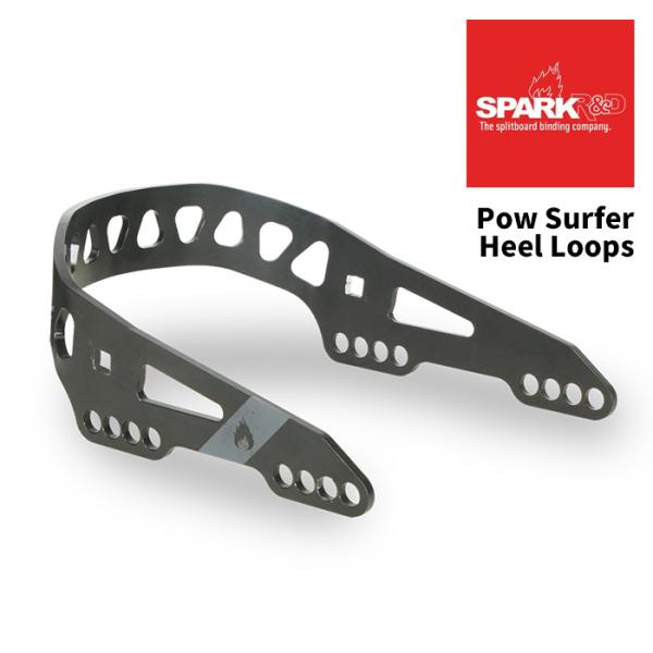Spark R&amp;D スパーク スノーボード ビンディング Pow Surfer Heel Loops...