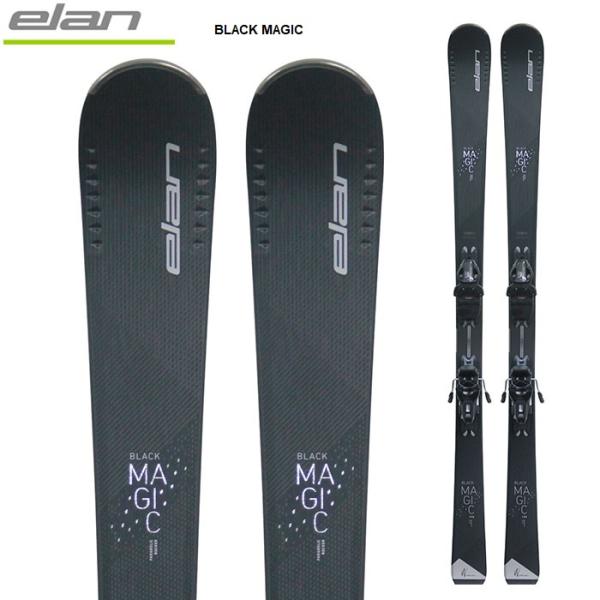 elan エラン スキー板 BLACK MAGIC ビンディングセット 22-23 モデル レディー...