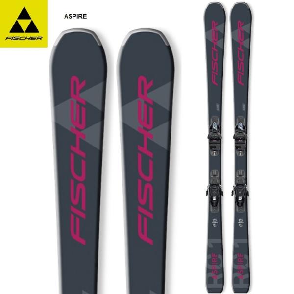 FISCHER フィッシャー スキー板 ASPIRE ビンディングセット 22-23 モデル レディ...