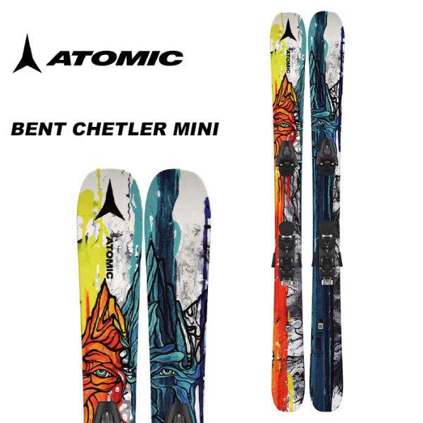 ATOMIC スキー板 BENT CHETLER MINI + L 6 GW Black/White...