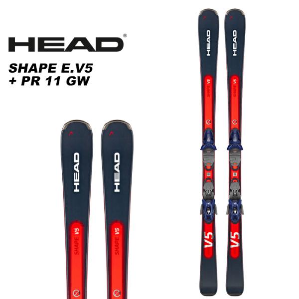 HEAD ヘッド スキー板 SHAPE E.V5 + PR 11 GW ビンディングセット 23-2...