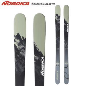 Nordica ノルディカ スキー板 ENFORCER UNLIMITED 88 板単品 23-24