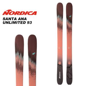 Nordica ノルディカ スキー板 SANTA ANA UNLIMITED 93 板単品 23-24 モデル｜fusosports