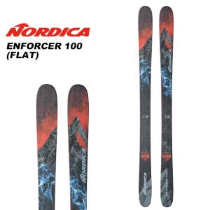 Nordica ノルディカ スキー板 ENFORCER 100 (FLAT) 板単品 23-24 モデル