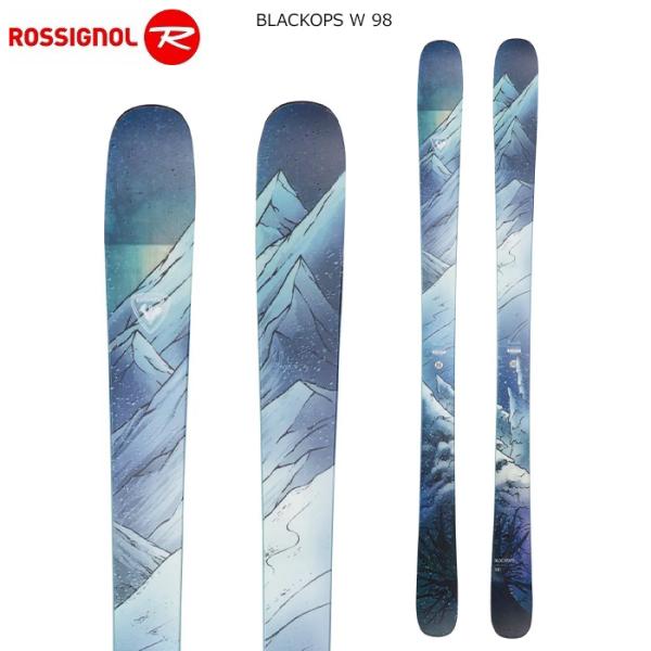 ROSSIGNOL ロシニョール スキー板 BLACKOPS W 98 板単品 23-24 モデル ...