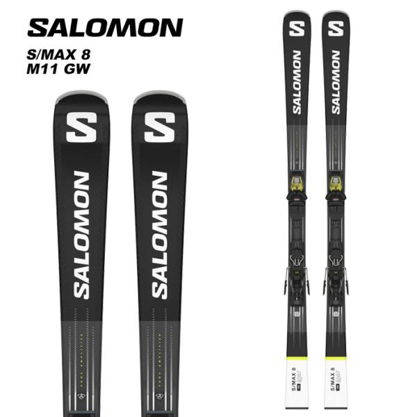 SALOMON スキー板 S/MAX 8 + M11 GW ビンディングセット 23-24 モデル ...