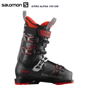 SALOMON サロモン スキーブーツ S/PRO ALPHA 100 GW Black/Red 23-24 モデル