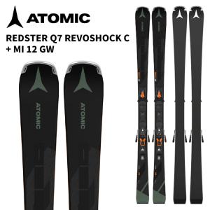 ATOMIC アトミック スキー板 REDSTER Q7 REVOSHOCK C + MI 12 GW ビンディングセット 25-26 モデル
