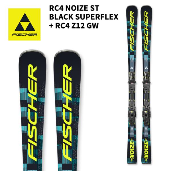 FISCHER フィッシャー スキー板 RC4 NOIZE ST BLACK SUPERFLEX +...