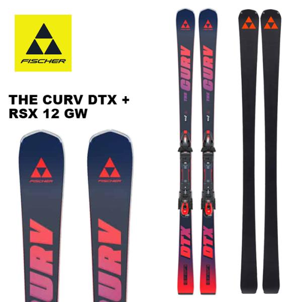 FISCHER フィッシャー スキー板 THE CURV DTX  M-TRACK + RSX Z1...