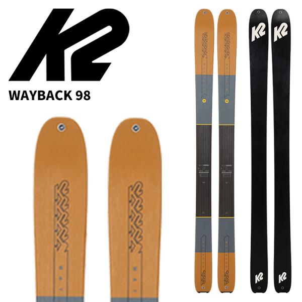 K2 ケーツー スキー板 WAYBACK 98 板単品 25-26 モデル