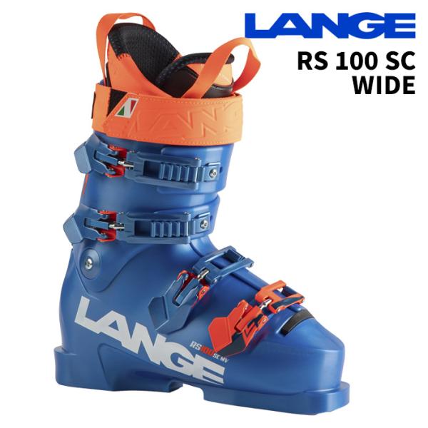 LANGE ラング スキーブーツ RS 100 SC WIDE_VIBRANT BLUE 25-26...