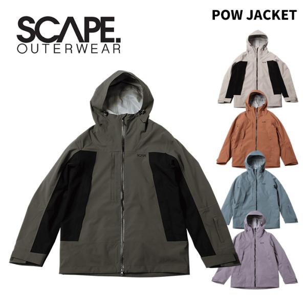 SCAPE エスケープ ウェア POW JACKET 24-25(2025)モデル ジャケット