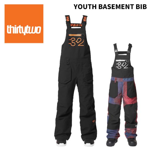 THIRTYTWO サーティーツー ウェア YOUTH BASEMENT BIB 24-25(202...
