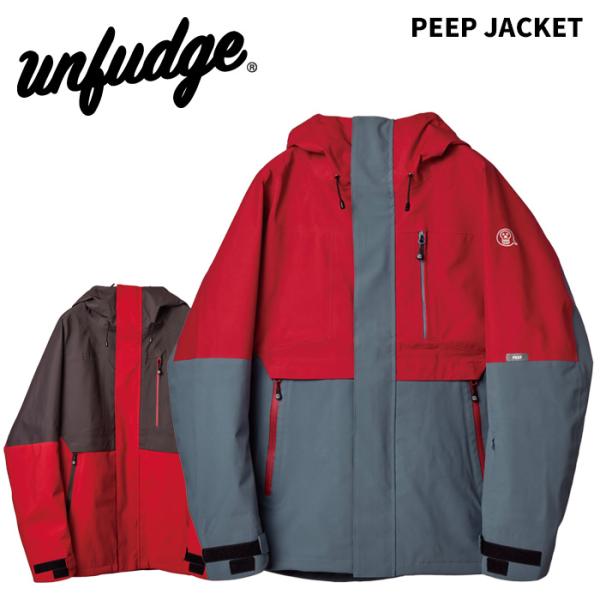 UNFUDGE アンファッジ ウェア PEEP JACKET 24-25(2025)モデル ジャケッ...