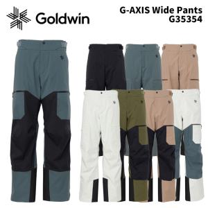 GOLDWIN G35354 G-AXIS Wide Pants 25-26(2026)モデル ゴールドウィン スキーウェア パンツ