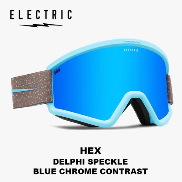 ELECTRIC エレクトリック ゴーグル HEX  DELPHI SPECKLE BLUE CHR...
