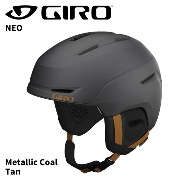 GIRO ジロ ヘルメット NEO AF（アジアンフィット） Metallic Coal/Tan 2...