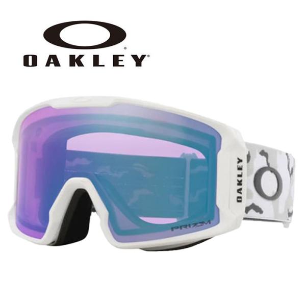 OAKLEY オークリー ゴーグル LINE MINER L/WHITE CAMO/PRIZM IC...