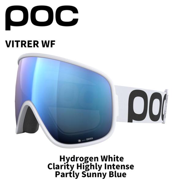 POC ポック ゴーグル VITRER WF / Hydrogen White / Clarity ...