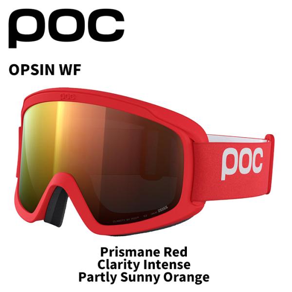 POC ポック ゴーグル OPSIN WF / Prismane Red / Clarity Int...