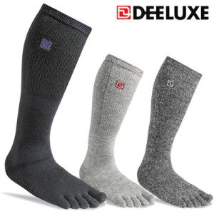 DEELUXE【Thermo Socks FIVE +】五本指タイプ　ディーラックス　サーモソックスファイブ　靴下　信頼の日本製高機能靴下　天然繊維メリノウールを使用