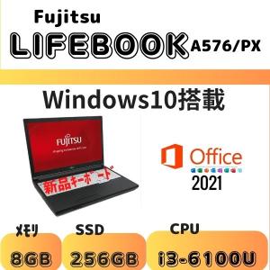 Fujitsu LIFEBOOK A576/PX Core i3-6100U / メモリ8GB / SSD256GB / Win10 / office /｜futaba-i