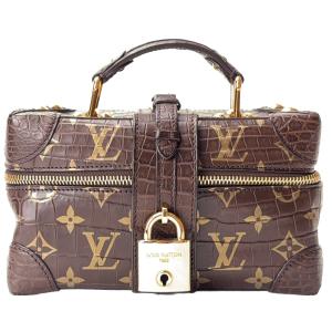 中古 ＜ルイ・ヴィトン / LOUIS VUITTON＞ バニティバッグ クロコダイル モノグラム