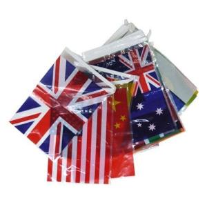 万国旗】万国旗 テトロン製〜20ヶ国連続旗〜【領収書発行】 : フタバ