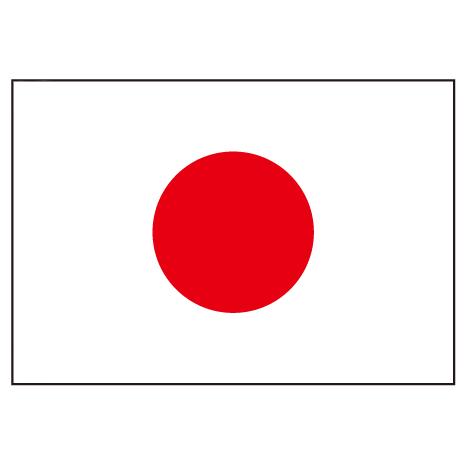 【日本国旗】日の丸（34cm×42cm・金巾木綿）【領収書発行】