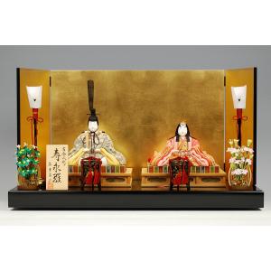 雛人形 ひな人形 木目込み人形 真多呂人形 コンパクト 立雛飾り 伝統