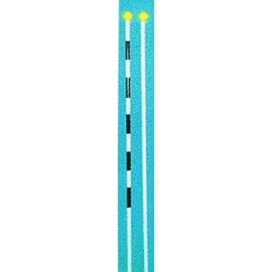 【国旗用ポール・伸縮棒】小旗用プラスチック棒（サイズ：60cm）【領収書発行】