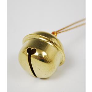 【お祭り用品】鈴2cm(八分) 金・銀(ひも付...の詳細画像1