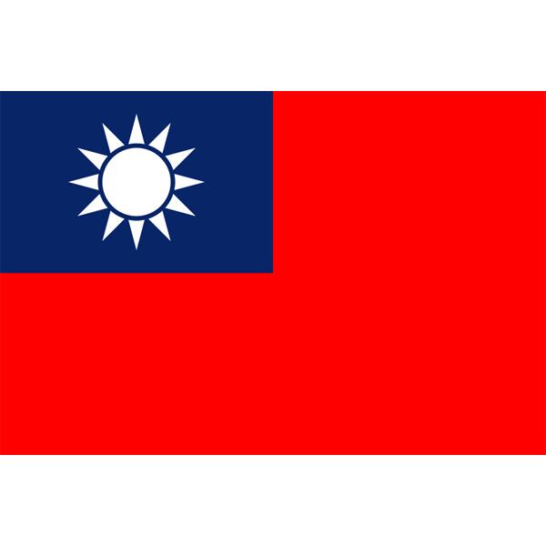 【外国旗】台湾国旗（テトロントロピカル）　サイズ：70×105cm【領収書発行】