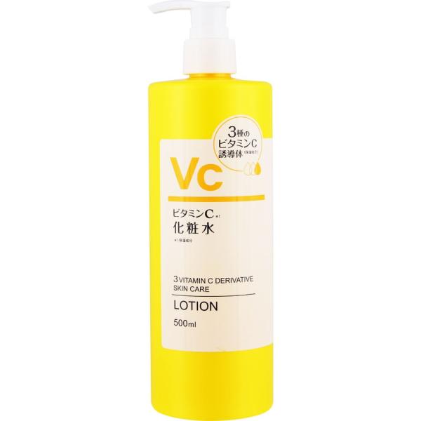 熊野油脂　ビタミンＣ配合 化粧水500mL＊配送分類:A2