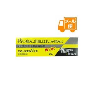 「ボラギノールA軟膏と同等の処方。有効成分をさらにプラス」痔治療薬・エバージエルＶ軟膏　25g【第(...
