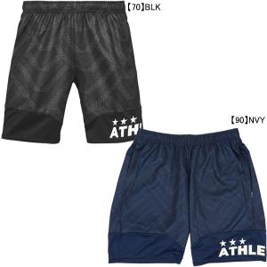 【ネコポス選択可】 アスレタ ATHLETA グラフィックプラクティスパンツ 02407 サッカー フットサル プラパン ハーフパンツ 練習着 メンズ｜futaba