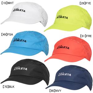 【ネコポス送料無料】 アスレタ ATHLETA ジュニア ドットメッシュキャップ 05313J サッカー フットサル 帽子 日除け 熱中症対策 子供用｜futaba