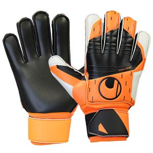 ウールシュポルト uhlsport ジュニア ソフトレジスト フレックスフレーム 1011274-01 サッカー キーパーグローブ GKグローブ キーグロ ブラック×フローオレンジ
