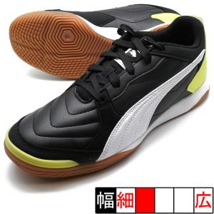 ★Puma プーマフットサル室内蛍光イエロー/ブラック右足前ハガレ27.5cm★ ☆Puma プーマフットサル室内蛍光イエロー/ブラック右足前ハガレ27.5cm