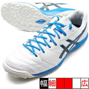 新作 デスタッキ K FF TF アシックス asics 1111A218-100 ホワイト フットサルシューズ 屋外用｜futaba