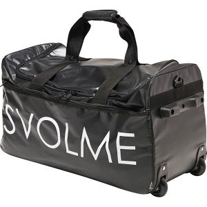 スボルメ SVOLME キャリーバッグ 1191-19220 サッカー フットサル 63.2L 旅行バッグ 遠征 合宿 ターポリン 持ち手付き ブラック 黒｜フタバスポーツフットボール店