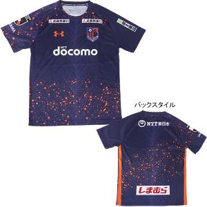 大宮アルディージャ ジュニア 2022 ゴールキーパー レプリカユニフォーム 1375703-MDN サッカー 半袖 ネイビー 子供用 アンダーアーマー｜futaba