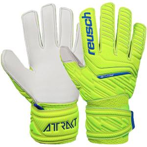 ロイシュ reusch アトラクト シルバー ジュニア 5262215-2001 サッカー キーパーグローブ GKグローブ キーグロ ゴールキーパー イエロー 黄色
