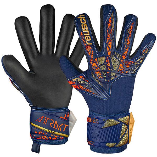 ロイシュ reusch アトラクト シルバー NC 5460255-4411 サッカー GKグローブ...