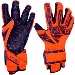 ロイシュ reusch アトラクト フュージョン ガーディアン 5470985-2211 サッカー GKグローブ ハイパーオレンジ｜futaba